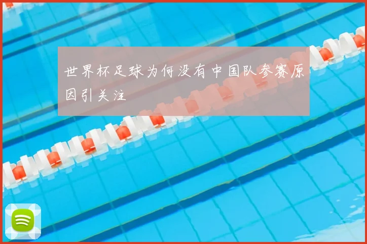 世界杯足球为何没有中国队参赛原因引关注